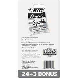 BIC Xtra Smooth Mechanical Pencil, Medium Point (0.7mm), Perfect For The Classroom, 24 Count + 3 Bonus Pencils