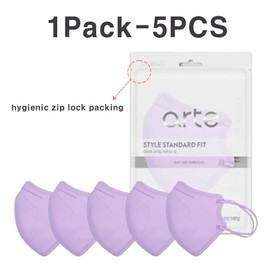 VATTNIG [20 Pcs] Korea Face Mask for Adults – Bird Beak type 2D Protective Health Face Mask for Dust and Smoke – 4-Layer Protective Filter – Ideal Fit for Comfortable Wear - Pink