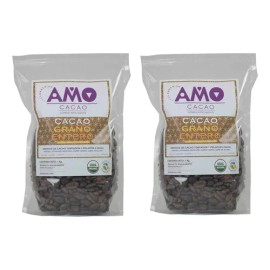 2 Kilos Granos De Cacao Pelados, Enteros,tostados Orgánicos