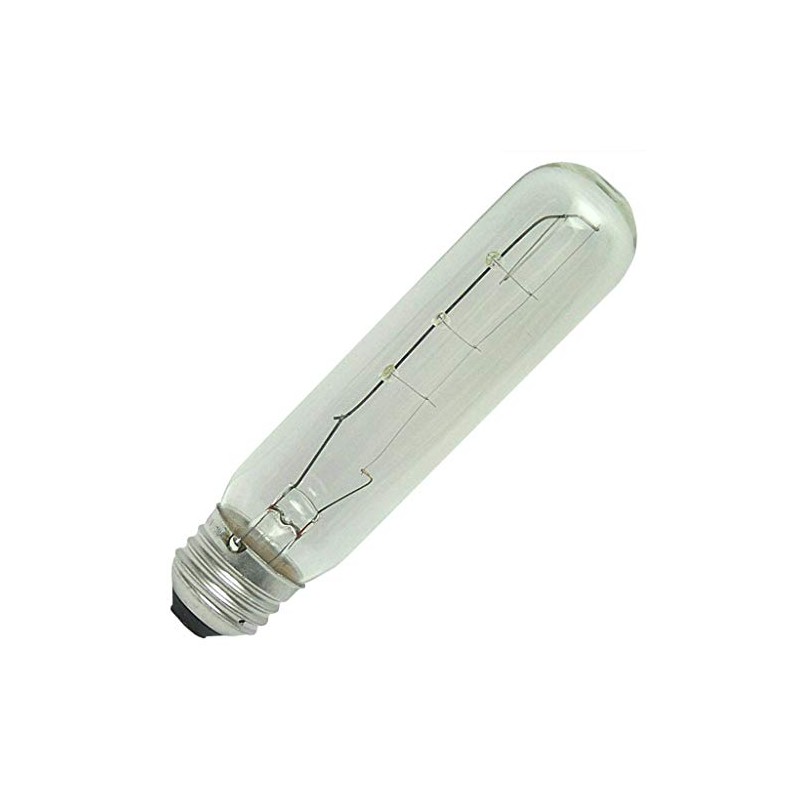 GE 14880 - 25T10 Clear Tubular Picture Light Bulb