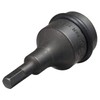 Tone HP4AH-06 Hexagon Socket for Impact, 0.5 inch (12.7 mm)