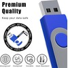 2Pack 8GB USB 2.0 Thumb Flash Drives Swivel Design Pen