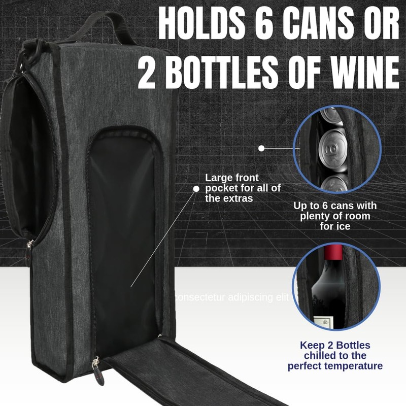 Caddy Daddy Golf 6 Pack Golf Bag Cooler