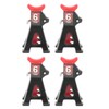 4PCS Mini Jack Stand Adjustable Aluminum Alloy Scale Jack Stand