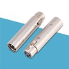 2 Pack 3 Pin XLR Male to Female Audio Microphone