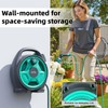 Retractable Garden Hose Reel, 45+6FT Portable Hose Reel