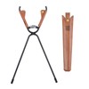 OMUKY Fireplace Tongs Log Claw Tongs with Faux Leather Handle