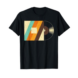 Cool Vinyl Record For Men Women Record Lover Jazz Turntable T-Shirt