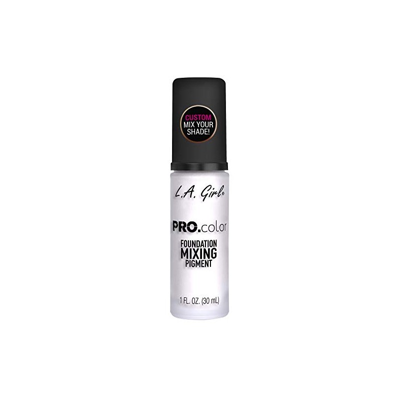 L.A. Girl - Pigmento mezclador Pro Matte, blanco, 1 onza