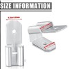 Double Piggyback Spade Connectors, 50Pcs Electrical Double Male Female Adapter,