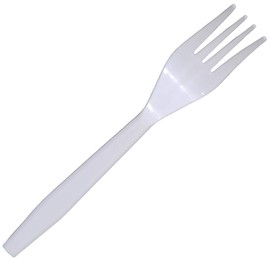 Daxwell Plastic Forks, Medium Heavyweight Polypropylene (PP), White, A10002659 (Case of 1,000)