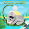 MOREJMTT Crochet Kit for Beginners, Crochet Animal Kits,Crocheting Kit for