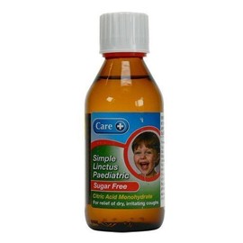 Care Care Simple Linctus Paediatric Sugar Free 200 ml (Pack of 1)