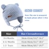JANGANNSA Cute Knitted Boys Girls Christmas Beanie Warm Earflap Winter