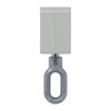 DIWARO. Worm gear for awnings, reduction ratio 7:1, RAL 7035
