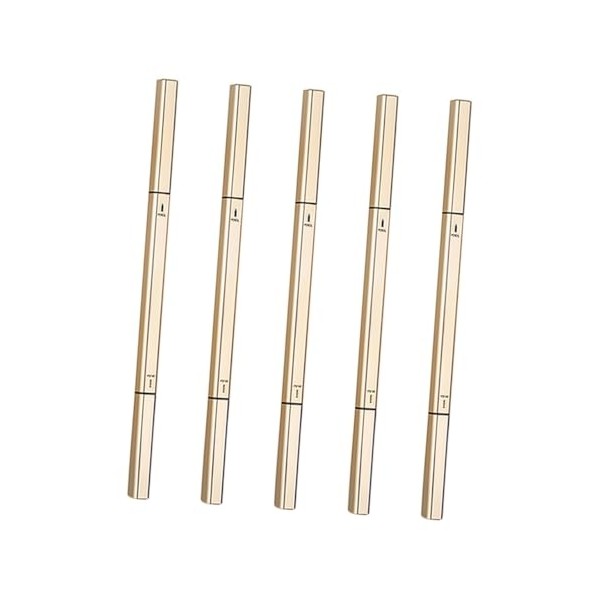 SAFIGLE 5Pcs Double Ended Eyebrow Pens with Brush Tip Brow