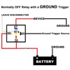 irhapsody Relay 24V, 30/40 Amp Waterproof Relay Kit, 5-pin SPDT