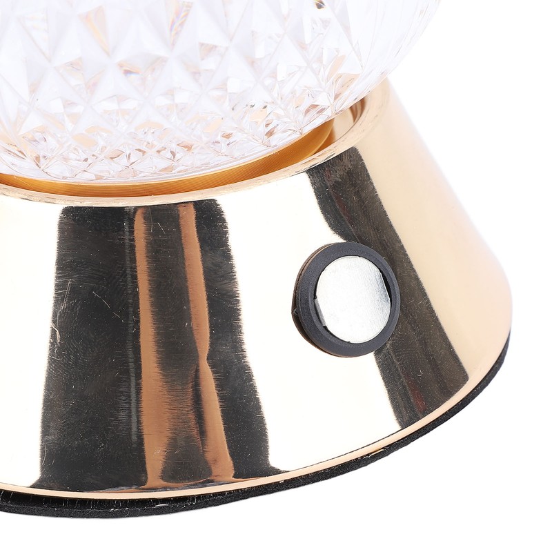 LED Cordless Table Lamp Innovative Stylish Rechargeable Crystal Desk Lamp