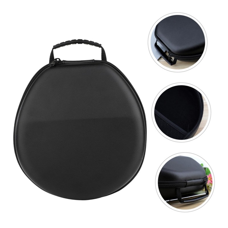 Gatuida Portable Earphone Storage Bag Headset Carrying Case Zipper Lightweight