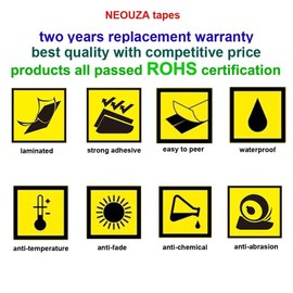NEOUZA 3PK Compatible for Brother P-Touch Laminated TZe TZ Label Tape Cartridge 12mm x 5m (TZe-D31 Black on Green Fluorescent)