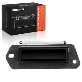 A-Premium Tailgate Handle Liftgate Latch Handle Compatible with Honda Pilot 2003-2008, Primed Black, Replace# 74810-S9V-A01