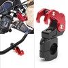 Motorcycle Folding 22mm Handlebar Hook Universal Helmet Luggage Hanger Accessory