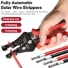 DEWIN Wire Stripper, Multifunctional Photovoltaic Solar Wire Stripper Crimping Pliers