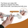 Cnrioen Whetstone Knife Sharpener Tool, Kitchen Sink Diamond Sharpening Stone