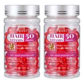 80pcs Capilar Reparación Nutrición Cápsulas Hair Vitaminas