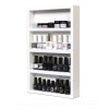 Harta Madera 2 Esmalteros Organizador Maquillaje Jugueteros Minimalista