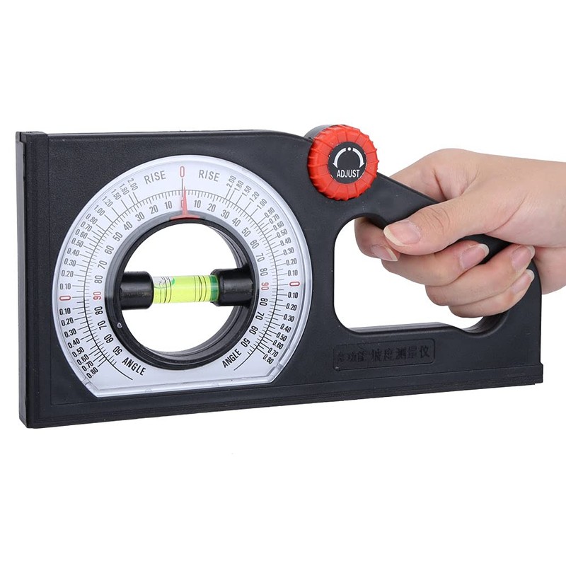 Engineering Slope Inclinometer,Angle Finder,Mini Inclinometer Measurement Tool,Protractor Level Meter,Clinometer Slope