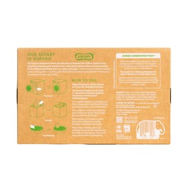 Happy Elephant Laundry Detergent Sheets, Fragrance Free, Natural Biodegradable Laundry Sheets, Plant Based, Tough on Stains, Gentle on Skin, Compatible with HE & Any Washing Machine, 30 Sheet, 1 Pack