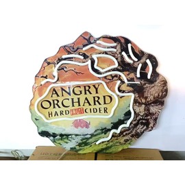desung Revolutionary Angry Orchard Hard Cider 3D LED Neon Light Sign Vivid Printing Tech Design Decorate 3rd Generation LED Sign 15''X17 LE09L