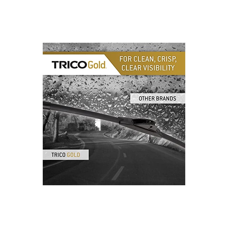 Trico Gold Limpiaparabrisas 26 + 16 in, Paquete de 2,