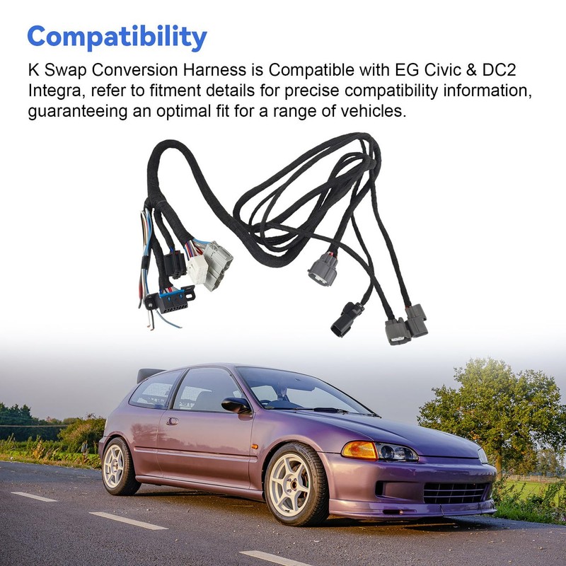 MXSAG 20 24 Conversion Harness for EG Civic & DC2