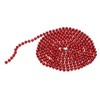 Toyland® 2.7m (8.8ft) Red Beaded Christmas Garland - Bead Chain