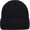 styleBREAKER Unisex fine Knit Beanie hat with Brim, Warm Winter