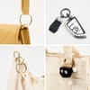 QIUTIMIY 15pcs Trigger Spring O Ring Metal Round Carabiner Clip