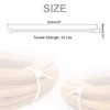 MECCANIXITY 250pcs 8 Inch 53 Lbs Cable Zip Ties Self-Locking