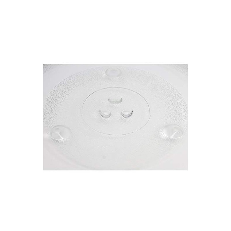 2-Pack P34 Microwave Glass Turntable Plate Replacement for Magic Chef