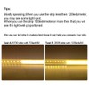 HAMRVL 6-Pack 1ft/30cm 16x16mm Led Aluminum Channel System with Cover