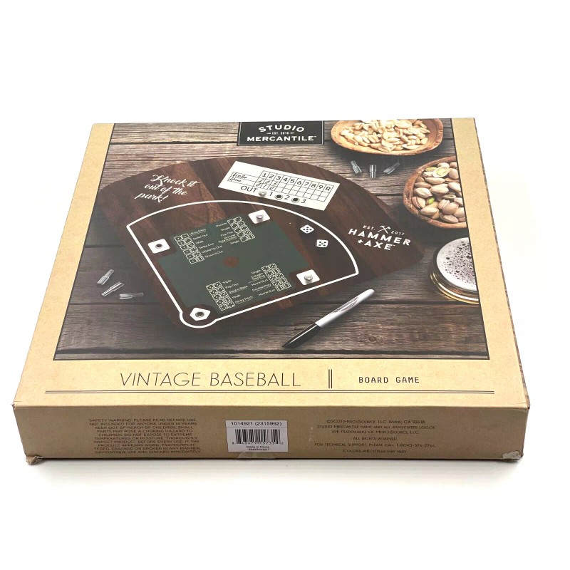 Studio Mercantile Baseball Wooden Board Game Set by Studio Mercantile