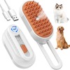 Cat Steam Brush for Shedding, 4 in 1 Cat Steamy