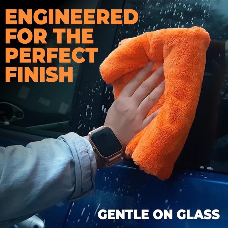 FX40 PRO Microfibre Car Drying Towel – Edgeless Design for