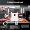 Huanyu Electric Meat Grinder 2600W Max Multifunctional Processor with Stainless