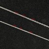 KYUNHOO 32.8 Feet Silver Necklace Chain for Jewelry Making Stainless