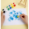 40 PCS Sponge Paint Brushes, Round Foam Art Sponges Brush
