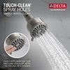 Delta Faucet Foundations Brushed Nickel Shower Faucet Set with 2-Spray