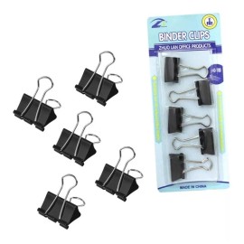 Blinder lips Clip Para Carpeta Papeles Mariposa Oficina Mediano 15 Piezas