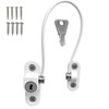 2 x UPVC Window Cable Restrictor Lock with Screws Child